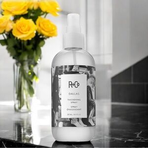 R+Co Dallas Thickening Spray 8.5 fl oz Adds Volume Body Shine